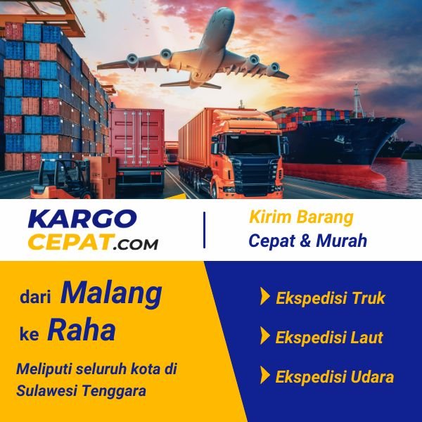 ekspedisi malang raha