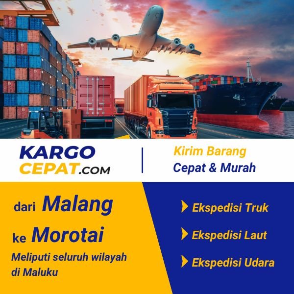 ekspedisi malang morotai